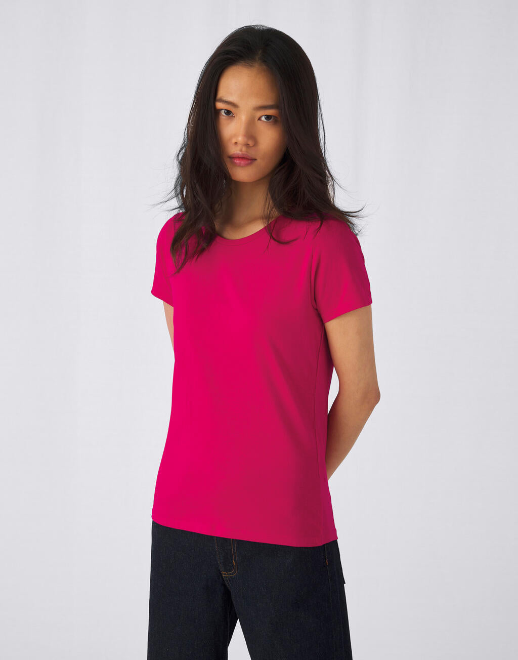 T shirt femme épais 100 % coton - E190-1