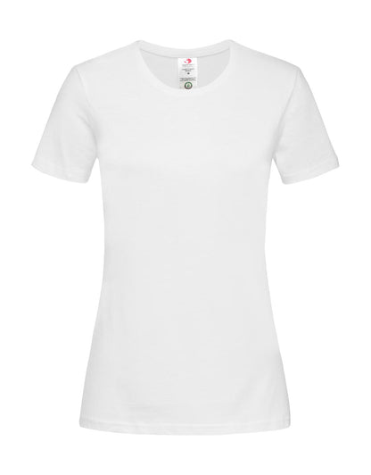 T shirt femme léger 100 % coton bio-stedman-11705