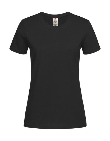 T shirt femme léger 100 % coton bio-stedman-11705