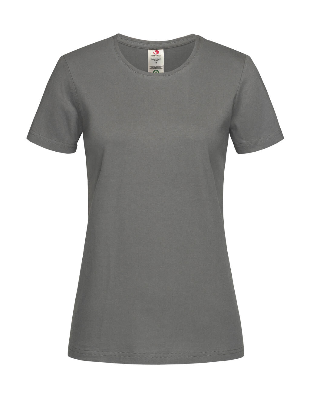 T shirt femme léger 100 % coton bio-stedman-11705