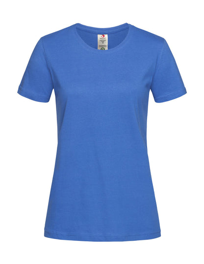 T shirt femme léger 100 % coton bio-stedman-11705