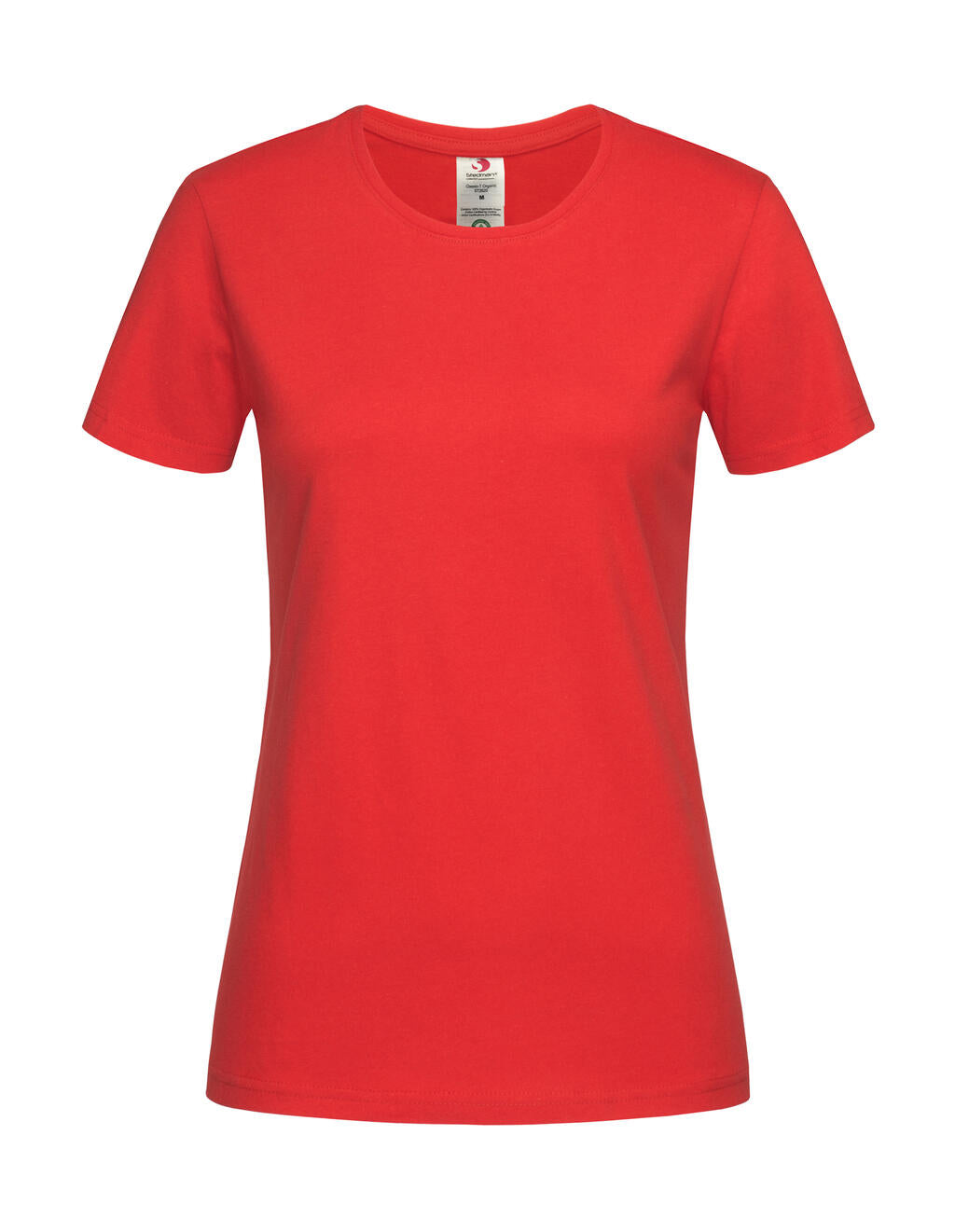 T shirt femme léger 100 % coton bio-stedman-11705