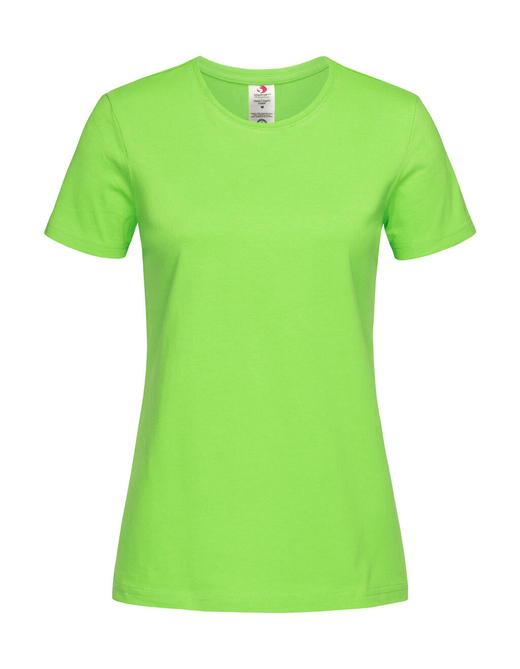 T shirt femme léger 100 % coton bio-stedman-11705