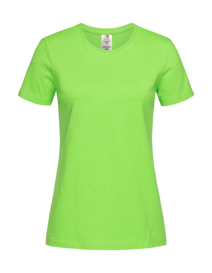 T shirt femme léger 100 % coton bio-stedman-11705