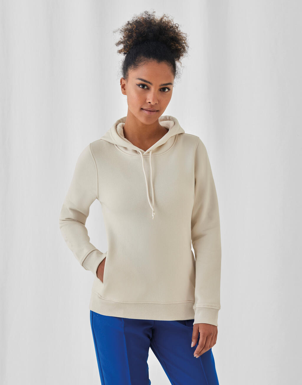 Sweat capuche femme coton Bio-inspire1