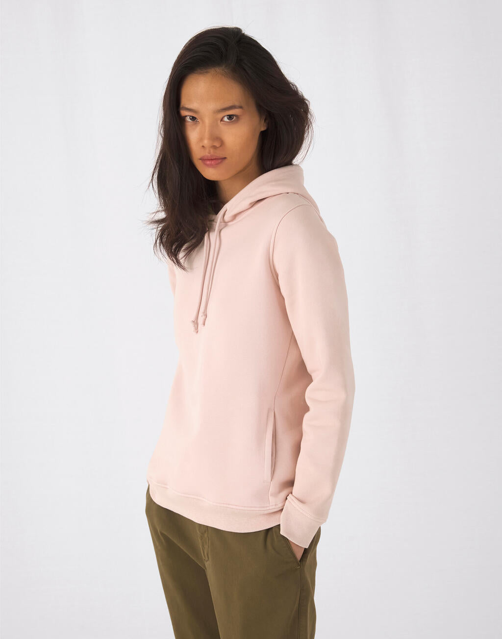 Sweat capuche femme coton Bio-inspire1