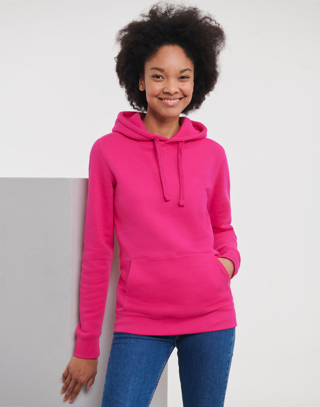 Ladies` Authentic Hooded Sweat