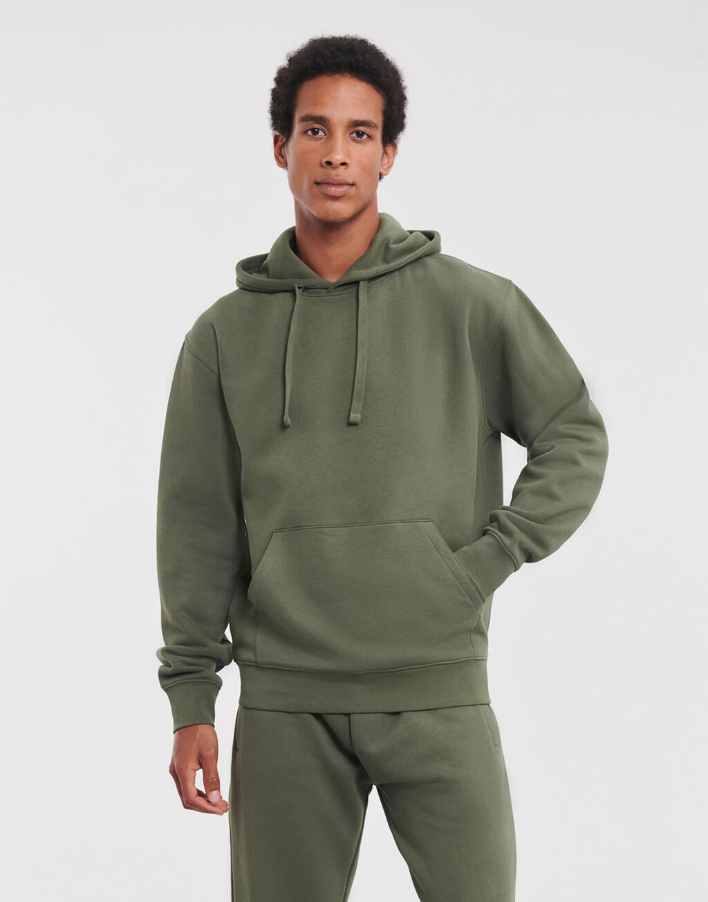 Men`s Authentic Hooded Sweat