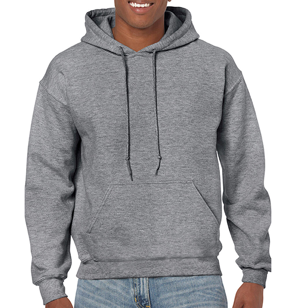 sweat capuche homme léger poly coton-29009